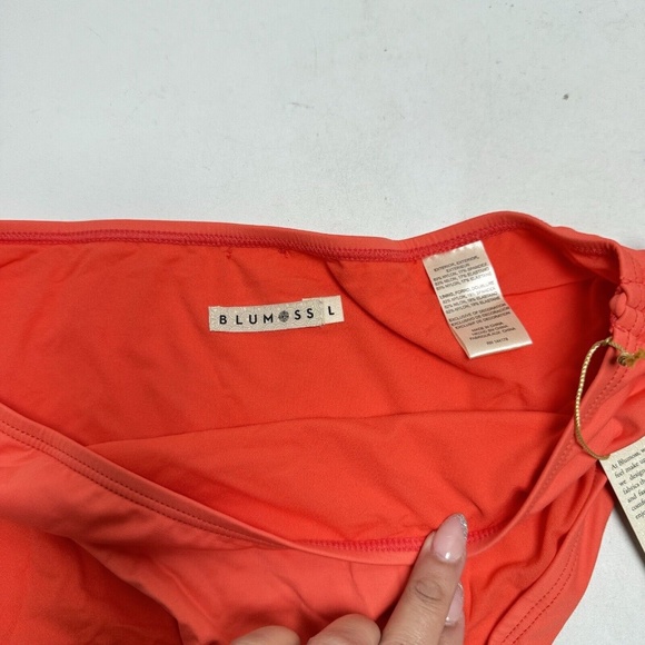 NEW BLUMOSS CARENA HALTER HIPSTER - Coral L - Picture 11 of 13